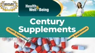 century supplements
