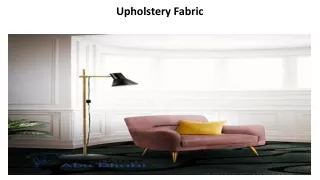 Upholstery Fabric