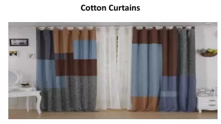 Cotton Curtains