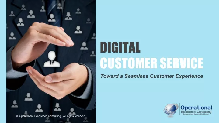 digital customer service toward a seamless