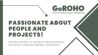 passionate about people and projects