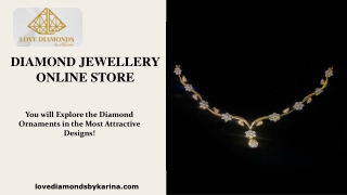 Diamond Jewellery Online Store