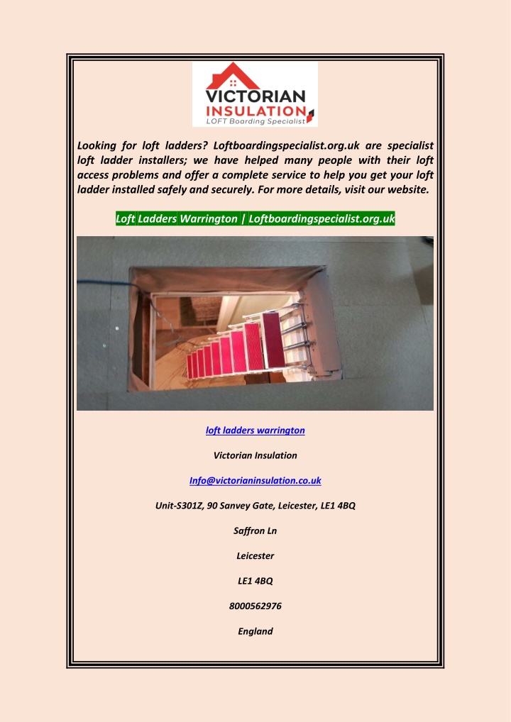 looking for loft ladders loftboardingspecialist