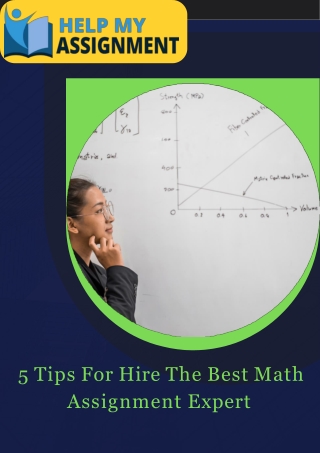 5 tips for hire the best math assignment expert