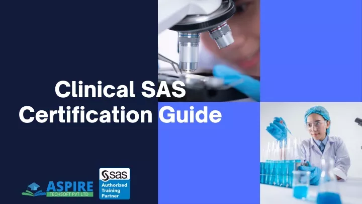 clinical sas certification guide