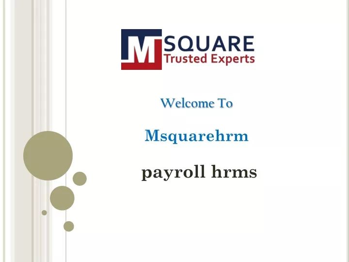welcome to msquarehrm