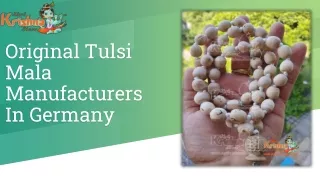 Original Tulsi Mala Manufacturers In Germany