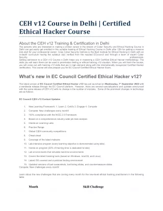 ceh v12 course in delhi certified ethical hacker