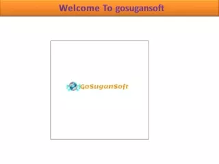welcome to gosugansoft