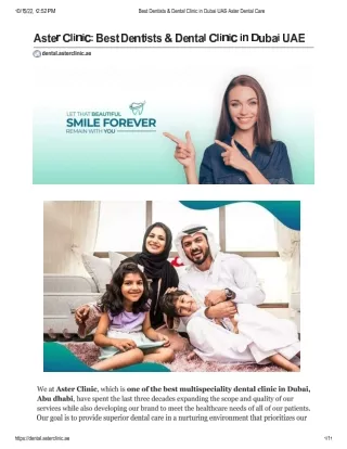 dental clinics in dubai