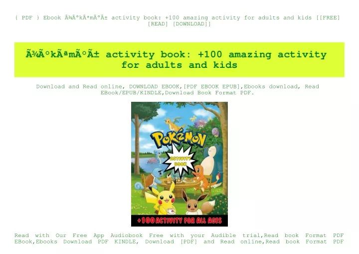pdf ebook k m activity book 100 amazing activity
