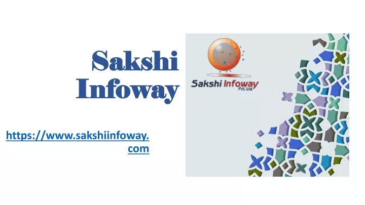 sakshi infoway