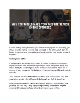 if you re looking for ways to make your website