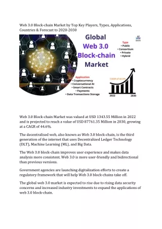 web 3 0 block chain market by top key players