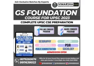 Best IAS Coaching In Delhi | Vimarsha IAS