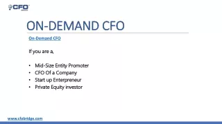 on demand cfo
