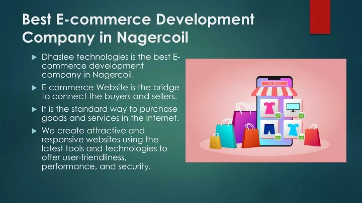 best e commerce development company in nagercoil