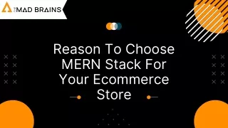reason to choose mern stack for your ecommerce