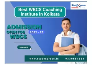 Best WBCS Coaching In Kolkata