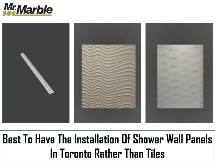 best to have the installation of shower wall