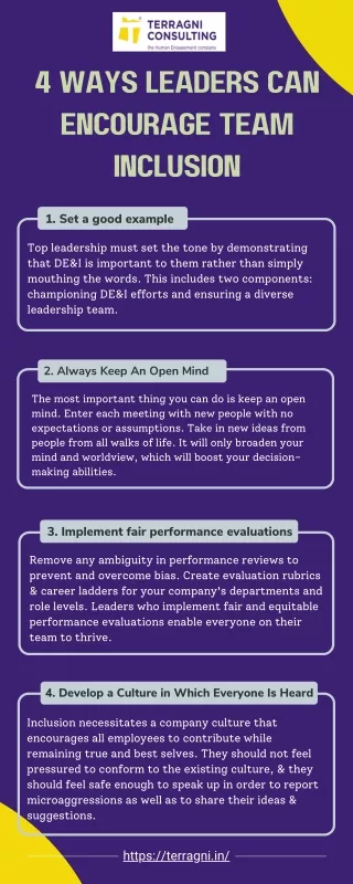 4 ways leaders can encourage team inclusion