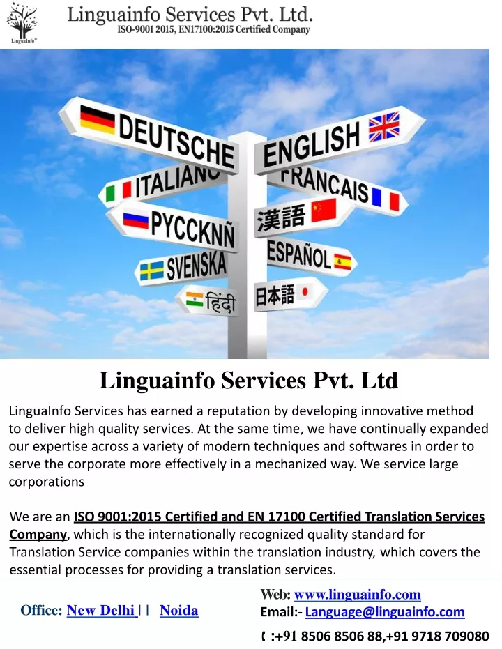 linguainfo services pvt ltd