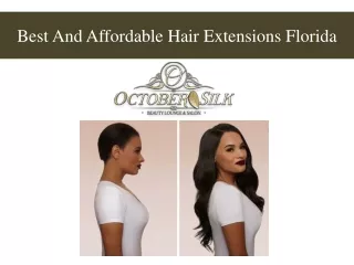 Best And Affordable Hair Extensions Florida
