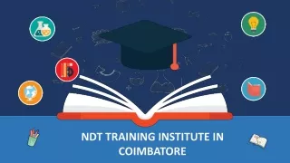 NDT TRAINING INSTITUTE IN COIMBATORE | NDT COURSE - MECCOIMBATORE