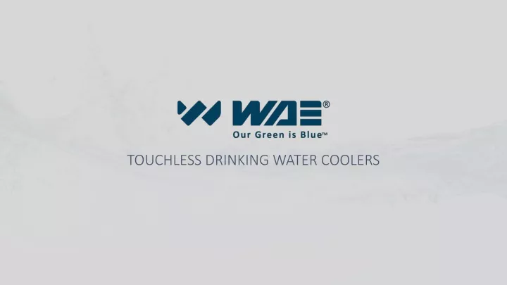 touchless drinking water coolers