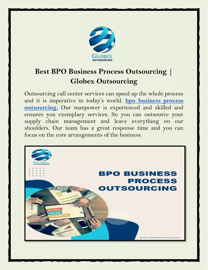 PPT - Best BPO Business Process Outsourcing PowerPoint Presentation ...