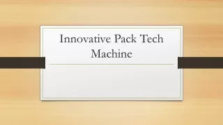 innovative pack po