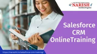 Best Salesforce Training in India-Nareshit