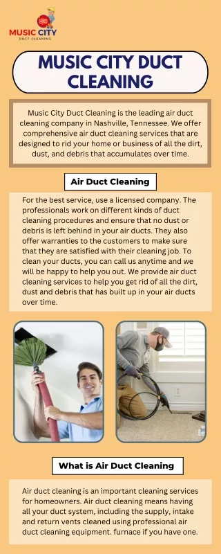 Air Duct Cleaning Nashville