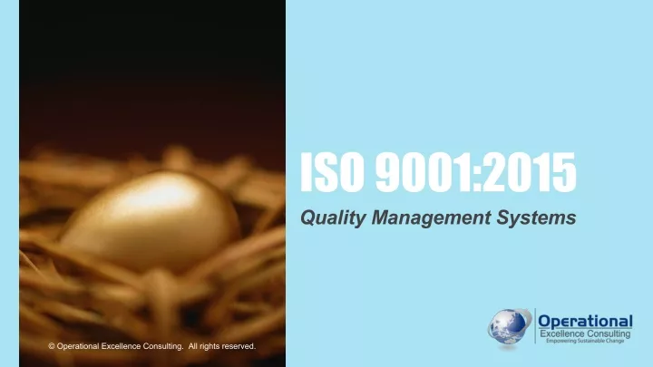 iso 9001 2015 quality management systems