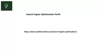 Search Engine Optimisation Perth Epsillonmedia.com