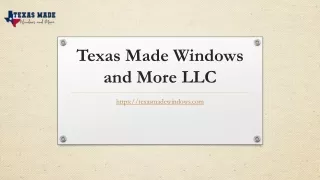 texas made windows and more llc