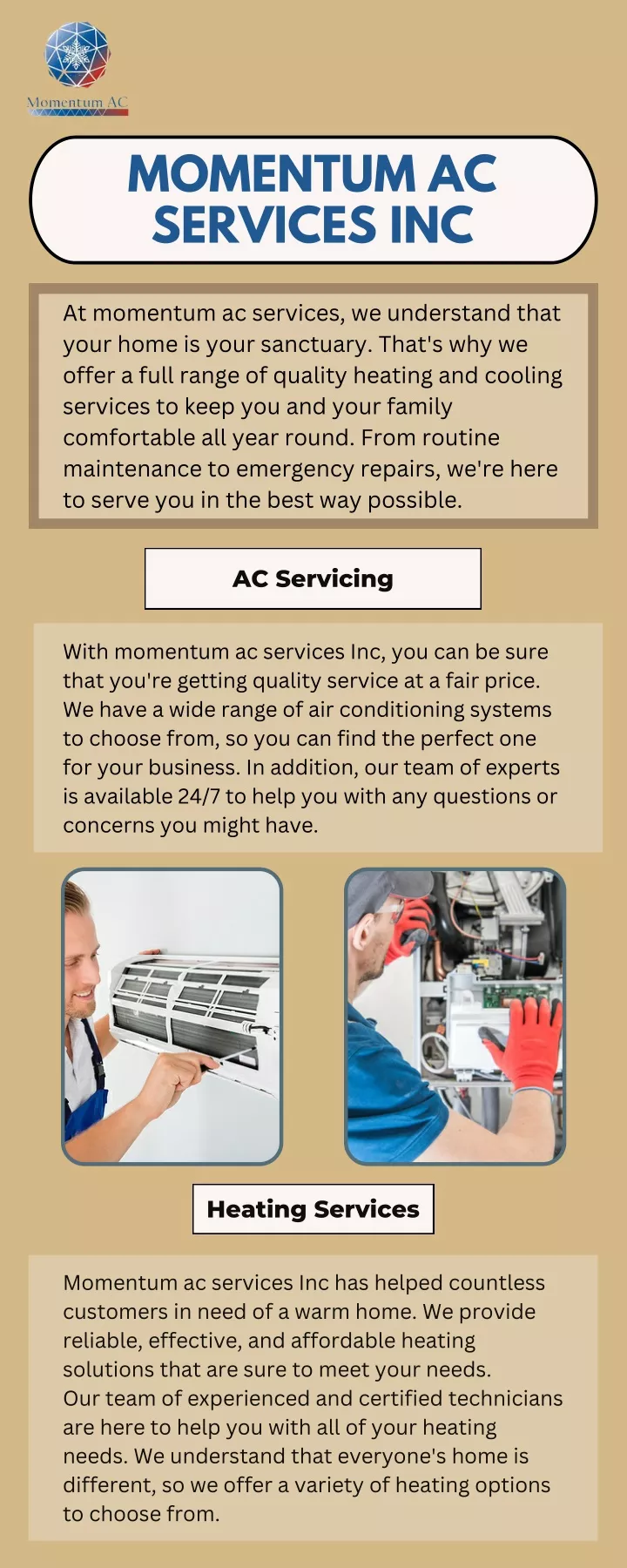 momentum ac services inc