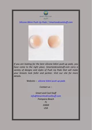 silicone bikini push up pads smartandcoolstuff com