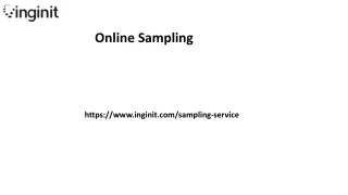 Online Sampling Inginit.com