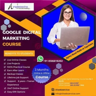 Digital Marketing Course in Lucknow fees |  91 8586818202