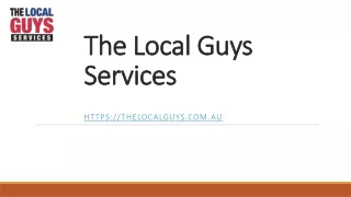 Franchise for Sale Melbourne | Thelocalguys.com.au