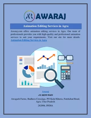 animation editing services in agra