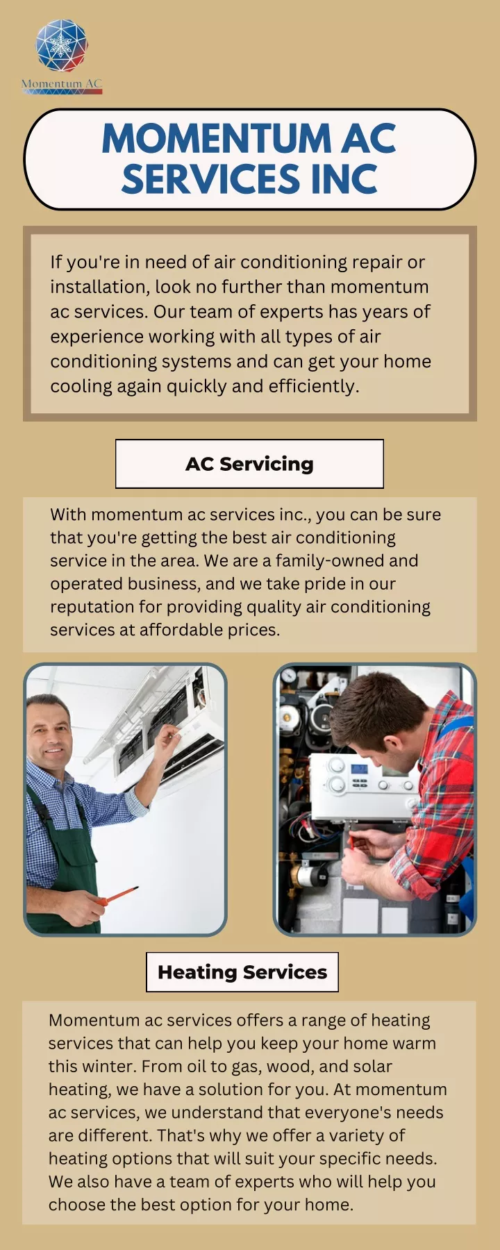 momentum ac services inc