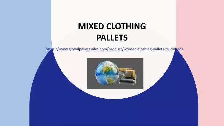 mixed clothing pallets