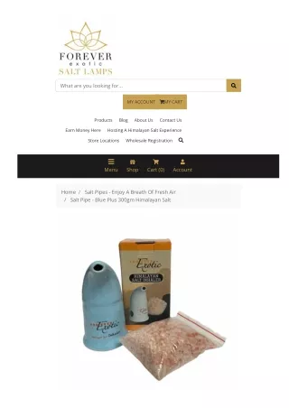 Buy Salt Pipe Online in Australia | Buy Blue Himalayan Salt Pipe Online Australi