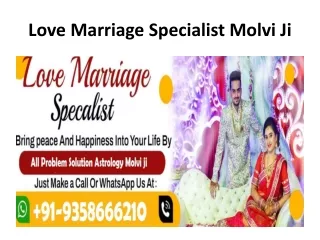 Love Marriage Specialist Molvi Ji
