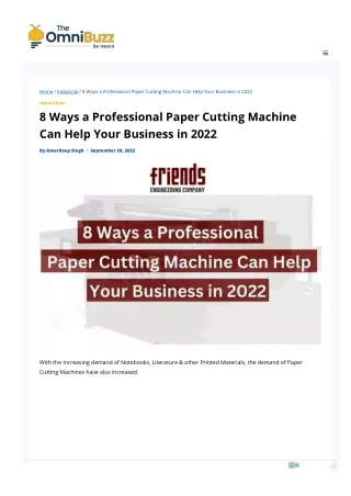 home industrial 8 ways a professional paper