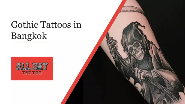 gothic tattoos in bangkok