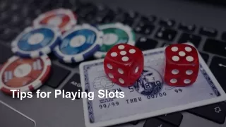 tips for playing slots