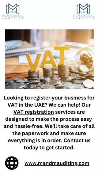Vat registration in UAE